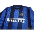 Photo3: Inter Milan 2000-2001 Home Long Sleeve Shirt #9 Ronaldo