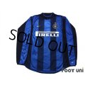 Inter Milan 2000-2001 Home Long Sleeve Shirt #9 Ronaldo