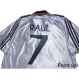 Photo4: Real Madrid 1998-2000 Home Shirt #7 Raul