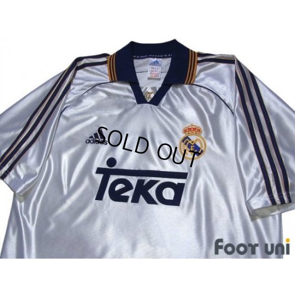 Photo3: Real Madrid 1998-2000 Home Shirt #7 Raul
