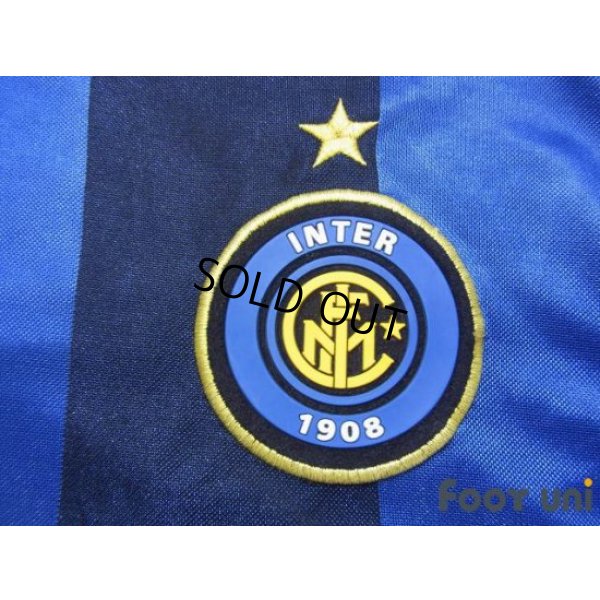 Photo6: Inter Milan 2000-2001 Home Long Sleeve Shirt #9 Ronaldo