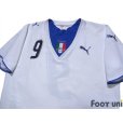 Photo3: Italy 2006 Away Shirt #9 Luca Toni