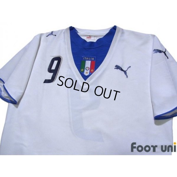 Photo3: Italy 2006 Away Shirt #9 Luca Toni