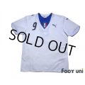 Italy 2006 Away Shirt #9 Luca Toni