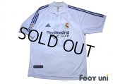 Real Madrid 2001-2002 Home Shirt First Half Model #3 Roberto Carlos LFP Patch/Badge