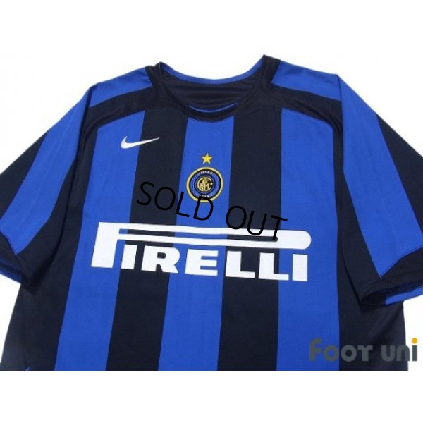 Photo3: Inter Milan 2005-2006 Home Shirt #7 Figo