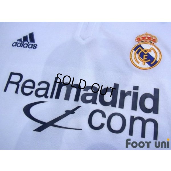 Photo7: Real Madrid 2001-2002 Home Shirt First Half Model #3 Roberto Carlos LFP Patch/Badge