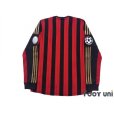 Photo2: AC Milan 2013-2014 Home Long Sleeve Shirt Champions League model Big Year Patch/Badge (2)