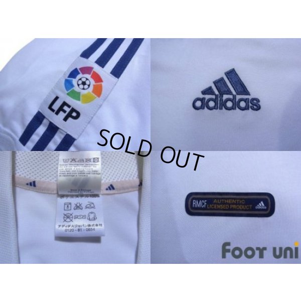 Photo8: Real Madrid 2001-2002 Home Shirt First Half Model #3 Roberto Carlos LFP Patch/Badge