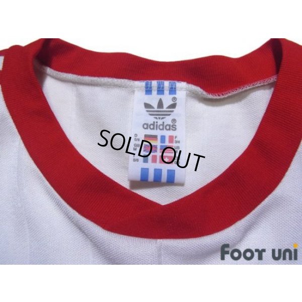 Photo4: VfB Stuttgart 1989-1990 Home Long Sleeve Shirt