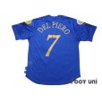 Photo2: Italy Euro 2004 Home Shirt #7 Del Piero UEFA Euro 2004 Patch/Badge UEFA Fair Play Patch/Badge (2)