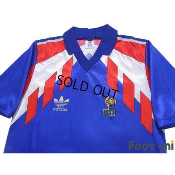 Photo3: France 1990-1991 Home Shirt