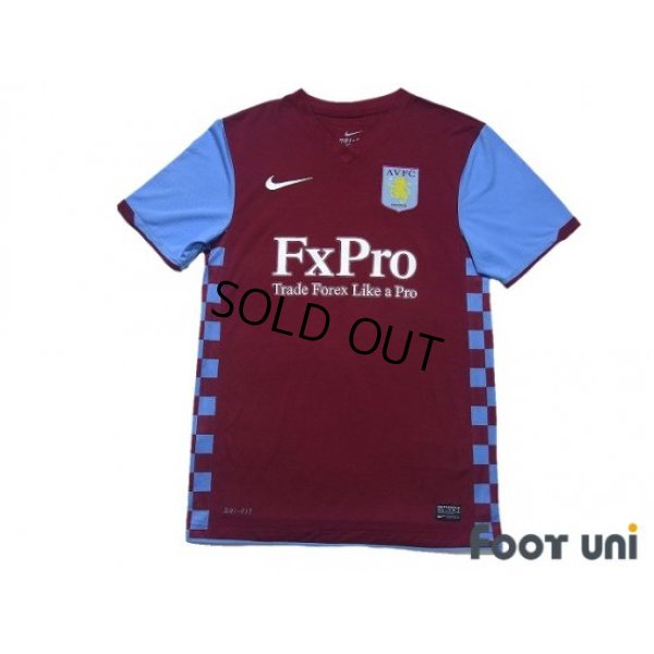 Photo1: Aston Villa 2010-2011 Home Shirt