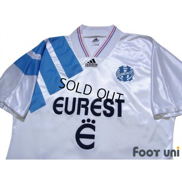 Photo3: Olympique Marseille 1993-1994 Home Shirt