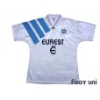 Photo1: Olympique Marseille 1993-1994 Home Shirt (1)