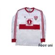Photo1: VfB Stuttgart 1989-1990 Home Long Sleeve Shirt (1)