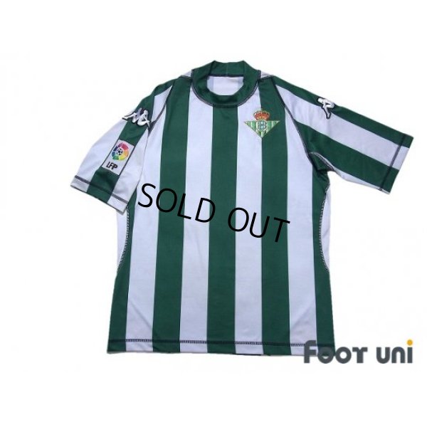 Photo1: Real Betis 2003-2004 Home Shirt LFP Patch/Badge