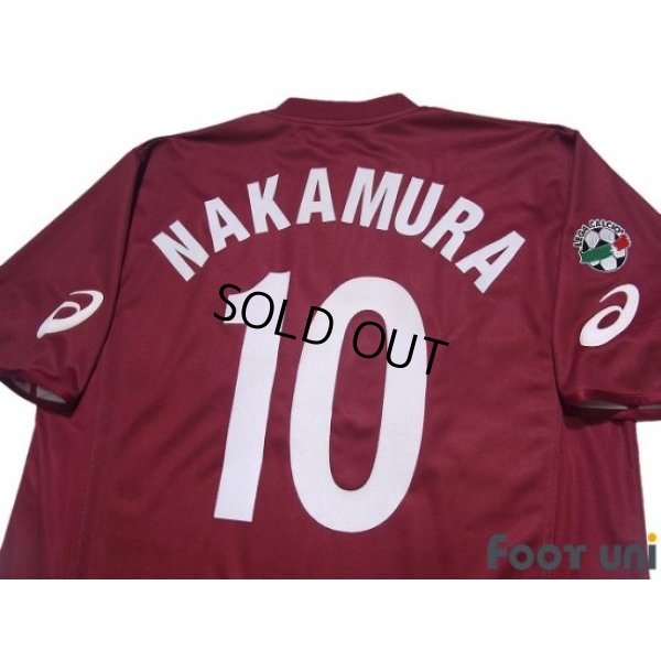 Photo4: Reggina 2003-2004 Home Shirt #10 Shunsuke Nakamura Lega Calcio Patch/Badge w/tags