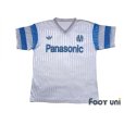 Photo1: Olympique Marseille 1989-1991 Home Shirt (1)