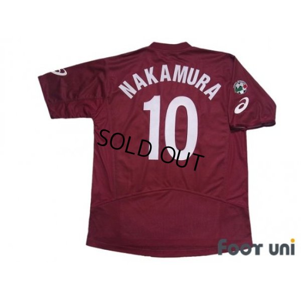 Photo2: Reggina 2003-2004 Home Shirt #10 Shunsuke Nakamura Lega Calcio Patch/Badge w/tags