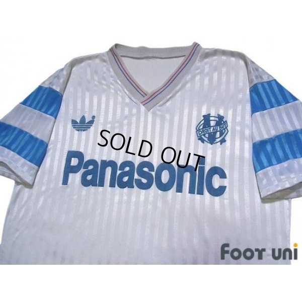 Photo3: Olympique Marseille 1989-1991 Home Shirt