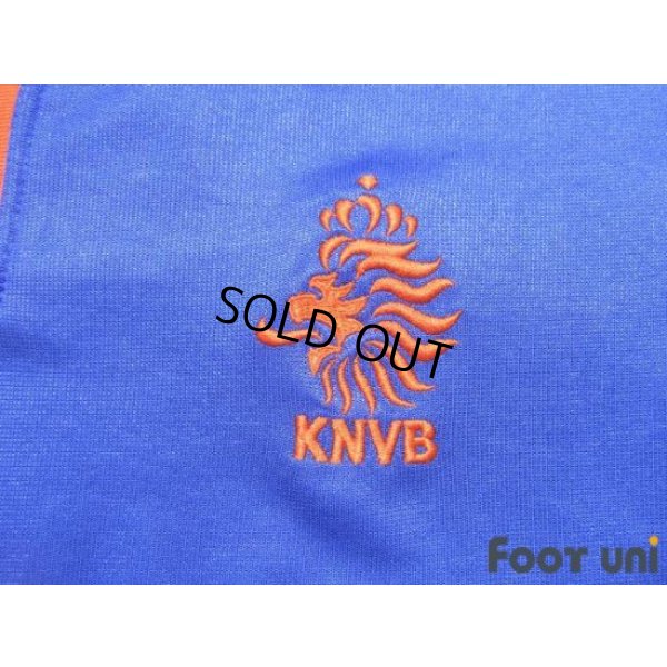 Photo6: Netherlands 2000 Away Shirt #19 Vennegoor of Hesselink