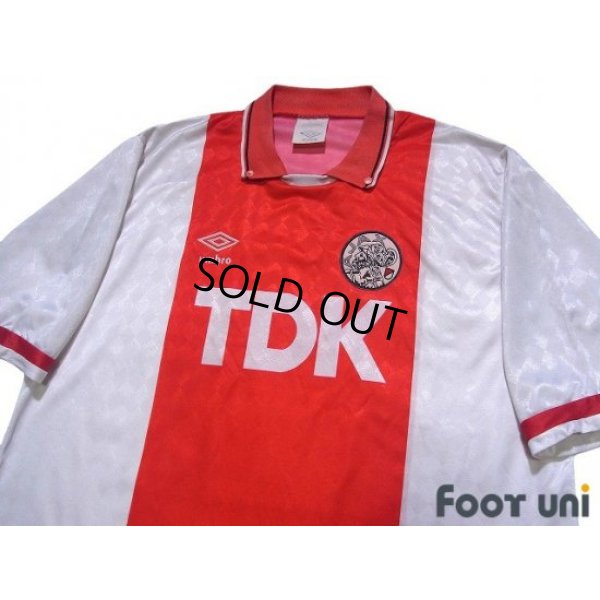 Photo3: Ajax 1988-1990 Home Shirt