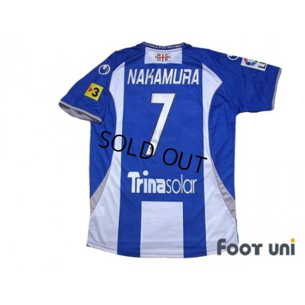 Photo2: Espanyol 2009-2010 Home Shirt #7 Shunsuke Nakamura LFP Patch/Badge w/tags