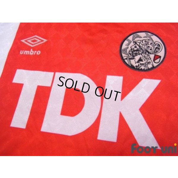 Photo7: Ajax 1988-1990 Home Shirt