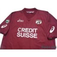 Photo3: Reggina 2003-2004 Home Shirt #10 Shunsuke Nakamura Lega Calcio Patch/Badge w/tags (3)