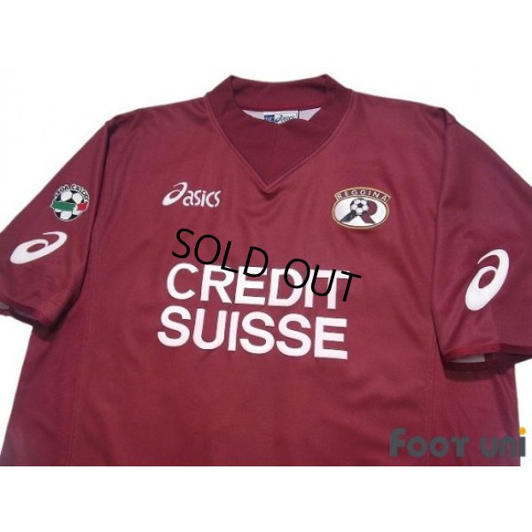 Photo3: Reggina 2003-2004 Home Shirt #10 Shunsuke Nakamura Lega Calcio Patch/Badge w/tags