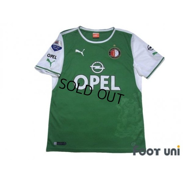 Photo1: Feyenoord 2013-2014 Away Shirt #9 Graziano Pellè Eredivisie Patch/Badge