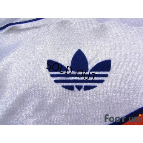 Photo6: Olympique Marseille 1986-1988 Home Long Sleeve Shirt(Three quarter sleeve)