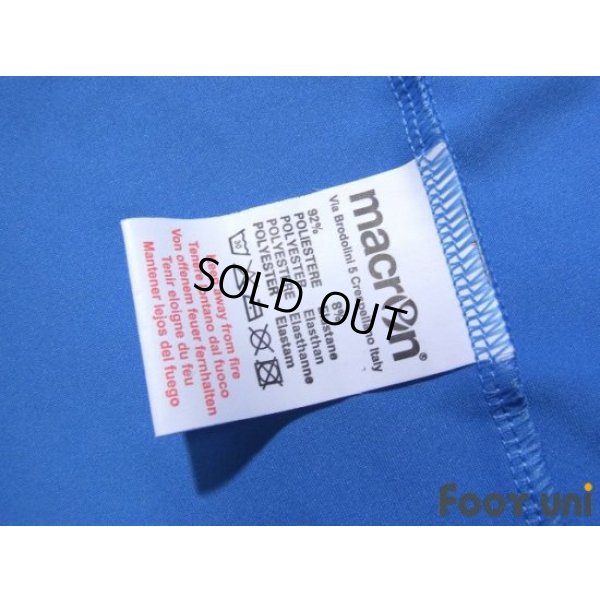 Photo8: Napoli 2014-2015 Home Authentic Shirt #17 Hamsik EL Patch/Badge