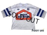 Olympique Marseille 1986-1988 Home Long Sleeve Shirt(Three quarter sleeve)