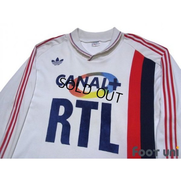 Photo3: Paris Saint Germain 1987-1988 Home Long Sleeve Shirt