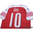 Photo4: Arsenal 2018-2019 Home Shirt #10 Ozil (4)