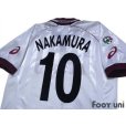 Photo4: Reggina 2002-2003 Away Shirt #10 Shunsuke Nakamura Lega Calcio Patch/Badge (4)