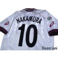 Photo4: Reggina 2002-2003 Away Shirt #10 Shunsuke Nakamura Lega Calcio Patch/Badge