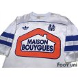 Photo3: Olympique Marseille 1986-1988 Home Long Sleeve Shirt(Three quarter sleeve)