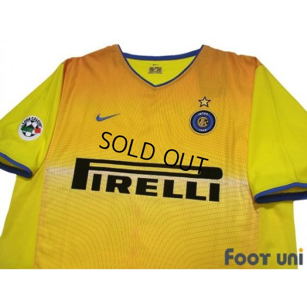 Photo3: Inter Milan 2002-2003 3rd Shirt #4 Zanetti Lega Calcio Patch/Badge w/tags