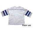 Photo2: Olympique Marseille 1986-1988 Home Long Sleeve Shirt(Three quarter sleeve) (2)