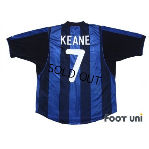 Photo2: Inter Milan 2000-2001 Home Shirt #7 Robbie Keane