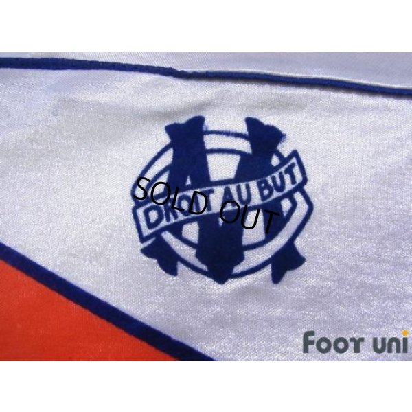 Photo5: Olympique Marseille 1986-1988 Home Long Sleeve Shirt(Three quarter sleeve)