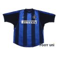 Photo1: Inter Milan 2000-2001 Home Shirt #7 Robbie Keane (1)