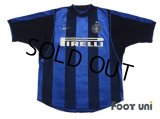 Inter Milan 2000-2001 Home Shirt #7 Robbie Keane