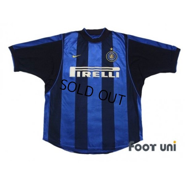Photo1: Inter Milan 2000-2001 Home Shirt #7 Robbie Keane