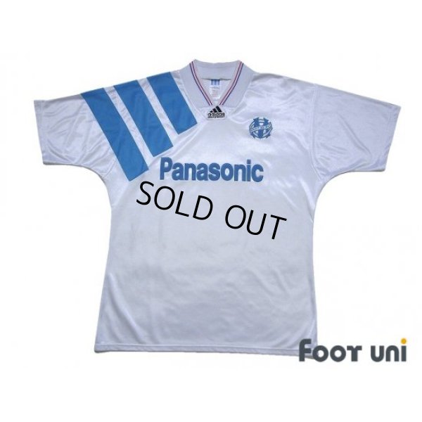 Photo1: Olympique Marseille 1992-1993 Home Shirt