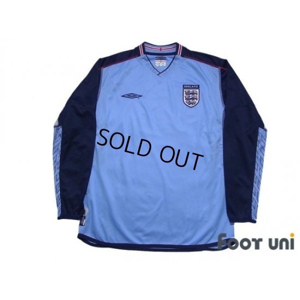 Photo1: England 2002 GK Long Sleeve Shirt
