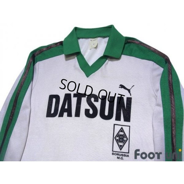 Photo3: Borussia MG 1981-1983 Home Long Sleeve Shirt